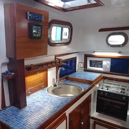 Vintage And Cozy Sailing Boat In *