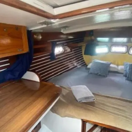 Vintage And Cozy Sailing Boat In * Barcelona