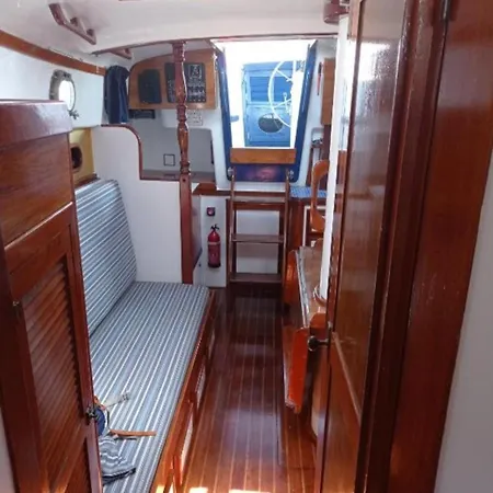 Vintage And Cozy Sailing Boat In * Barcelona